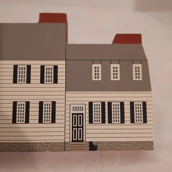 Vintage 1991 The Cat's Meow The Mary Washington House Shelf Sitter - Picture 7 of 9